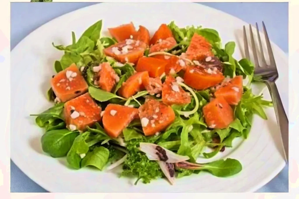 Délicieuse Salade au Saumon Fumé : Un Plaisir Irrésistible 2 Salade au Saumon Fumé