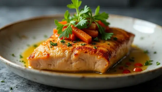 Filet de poulet rôti au four : simple, rapide et juteux ! 2 filet de poulet au four 1