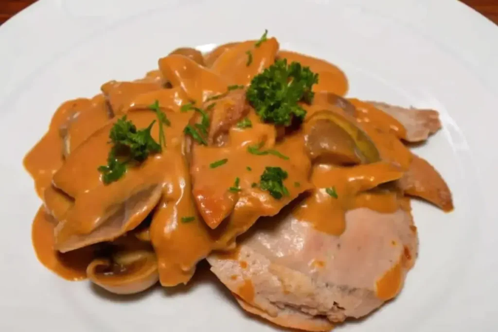 Langue de boeuf avec sauce Madère : recette irrésistible 2 Langue de Bœuf avec Sauce Madère