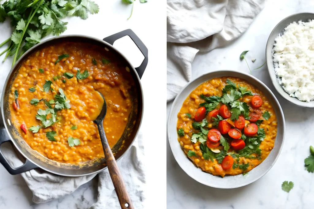 Secrets du Dahl de lentilles : Recette Facile et Délicieuse 3 recette Dahl de lentilles