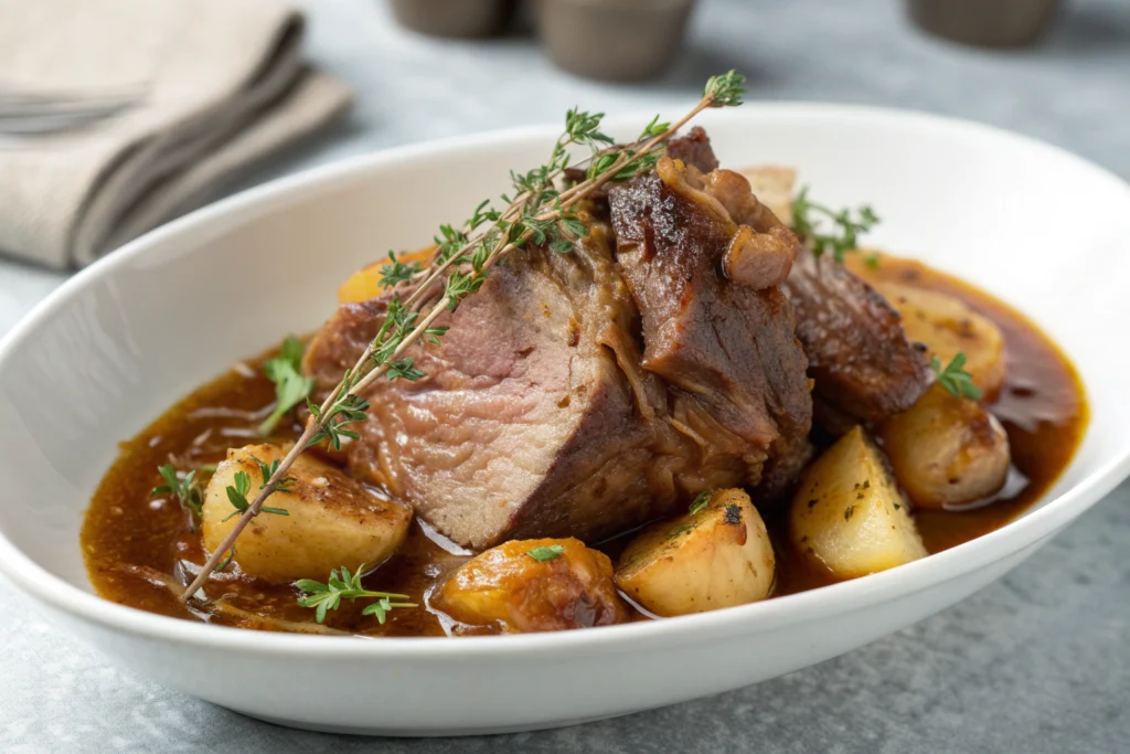 Recette gigot d'agneau confit : La Plus Savoureuse ! 2 recette gigot dagneau confit 2.webp 2